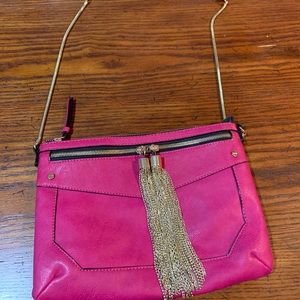 Gianni Bini Hot Pink Crossbody Purse